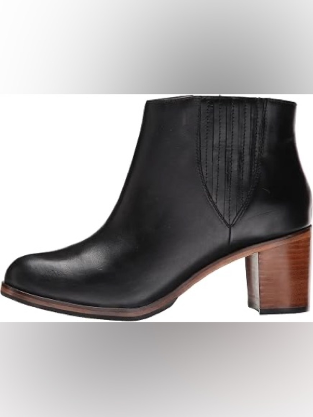 WOLVERINE Samantha Pleet 1000 Mile Arc Boho Black Leather Chelsea Ankle Boots 6